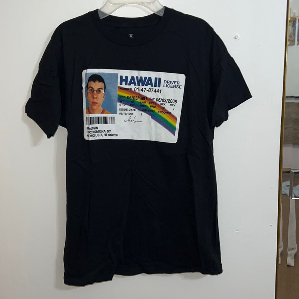Bought from target, size small, McLovin
